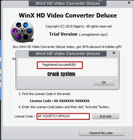 winx hd video converter key